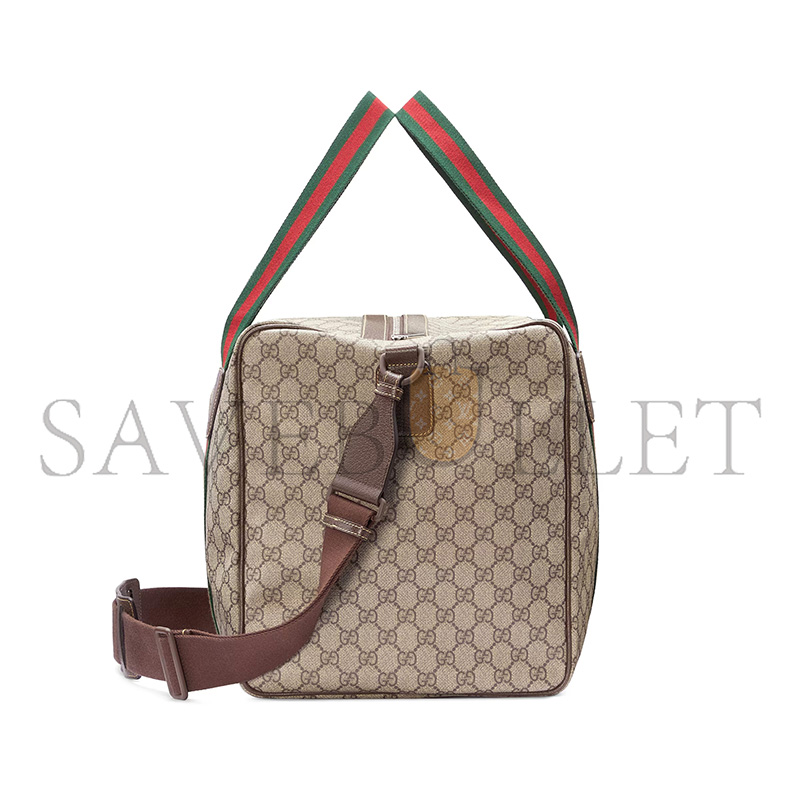 G*u*i medium duffle bag with web 758664 (45.5*29*27cm)